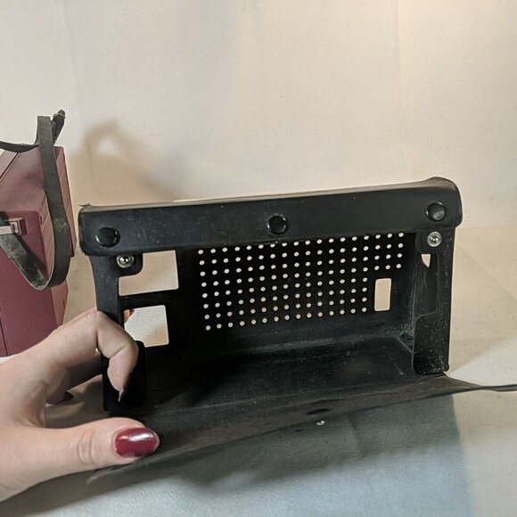 Sony 6R-11 9 Transistor Super Sensitive Radio Vintage Red TESTED WORKING Case - Picture 14 of 16